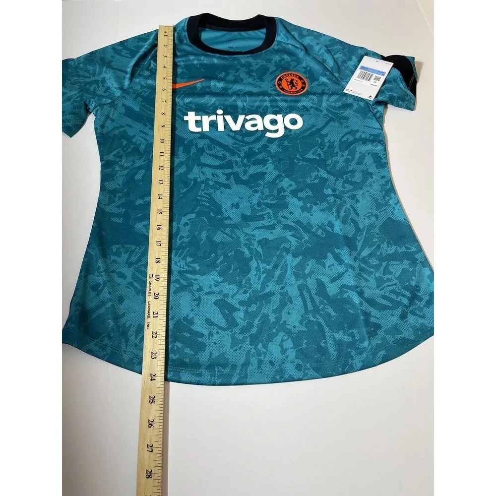 Nike Chelsea Football Club English Premier Women's Jersey Soccer Teal  M New